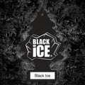LITTLE TREES Black Ice car air freshener