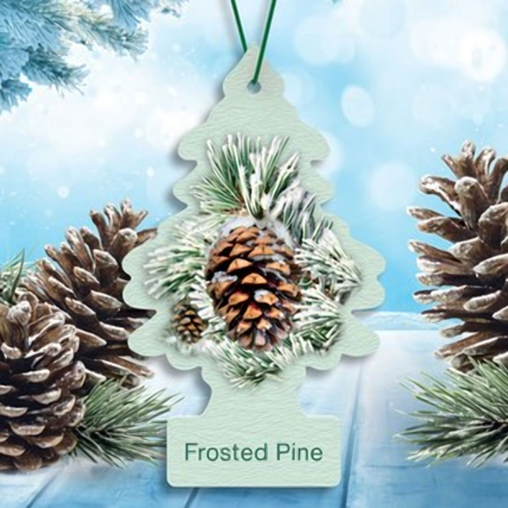 LITTLE TREES Frosted Pine car air freshener