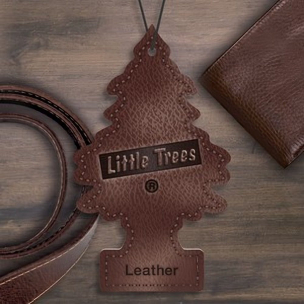 LITTLE TREES Leather car air freshener